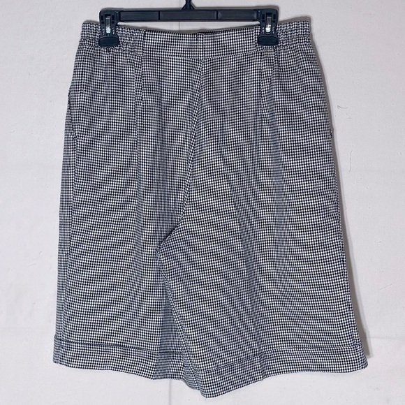 Vintage Authentic Clothing Company Houndstooth High Rise Wide Leg Cutlottes S - Picture 12 of 13